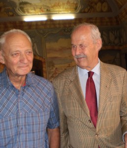 Dobří přátelé - F. Moser a Prof. F. Kinský